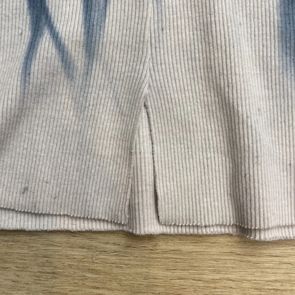 NSF | Lyla | Ombré Tie Dye Ribbed Knit Midi Skirt - Picture 7 of 13